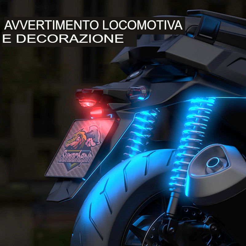 Luce flash telecomandata per auto