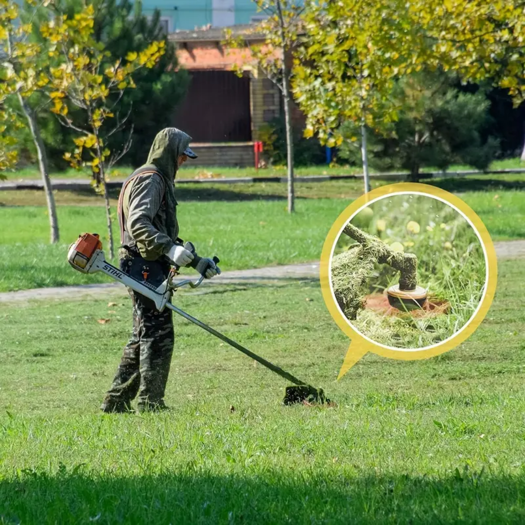 LOMONI™ Tagliaerba universale con testa a spazzola e ruota a filo d'acciaio