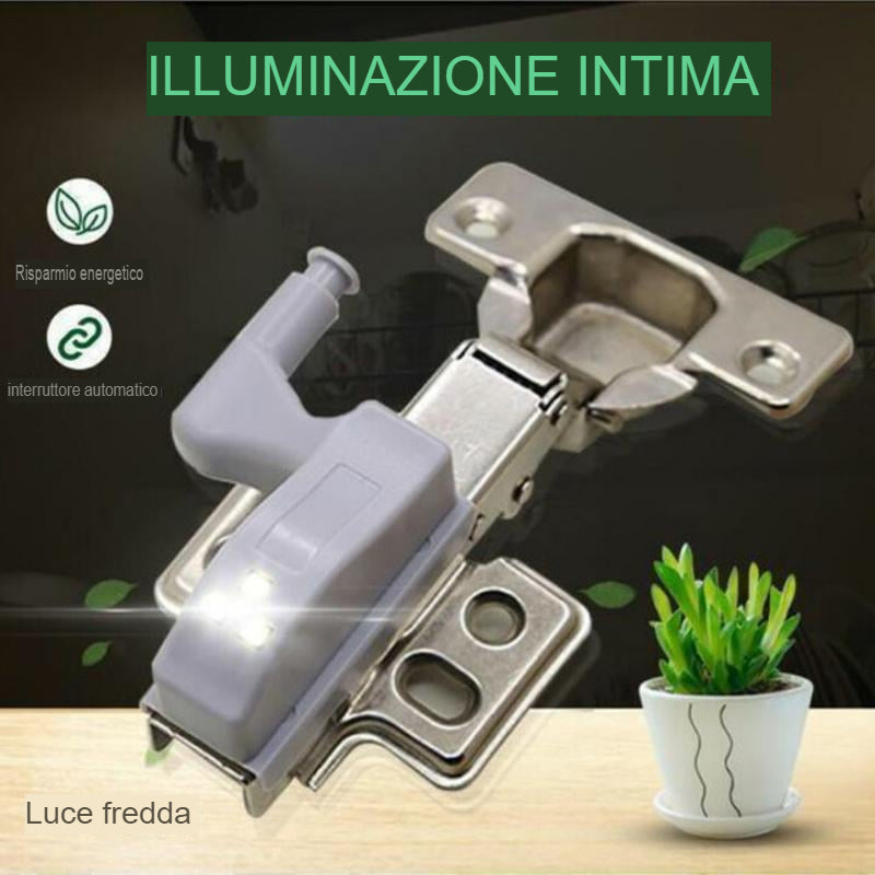 LISSODA™ Cerniera interna Luce sensore LED per cucina camera da letto