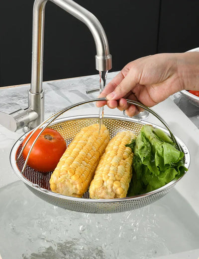 LISSODA™ Vaporetto tutto in uno in acciaio inox con manico