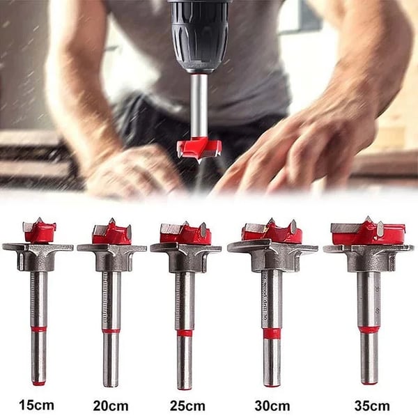 LISSODA™ Set di punte da trapano per la lavorazione del legno (Confezione da 5)