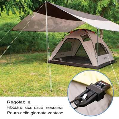 NOUIL™ Impugnatura regolabile e resistente per telo e telo ombreggiante