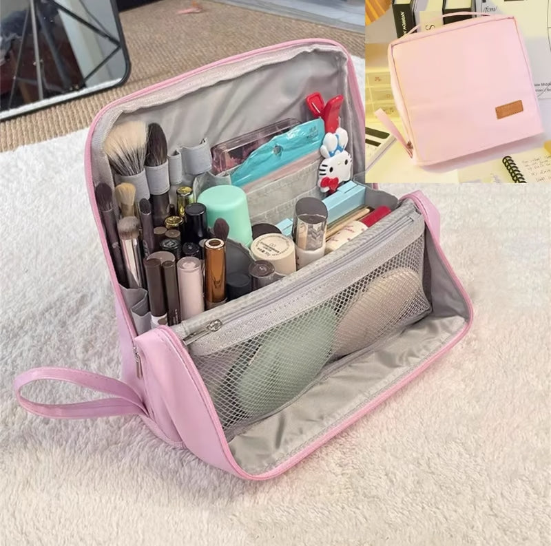 Borsa trucco da appoggio – Portatile, grande capacità