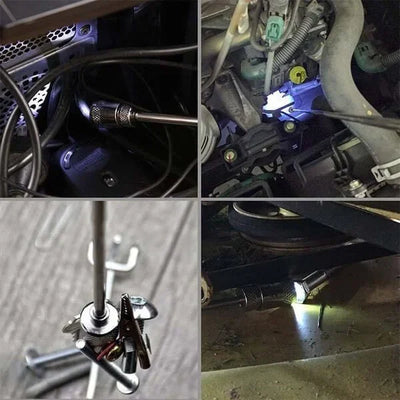 Pickup magnetico retrattile a LED