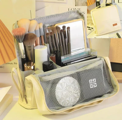 Borsa trucco da appoggio – Portatile, grande capacità