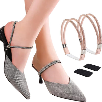 LISSODA™️ Cinghie elastiche per scarpe con tacchi alti (4PEZZI)