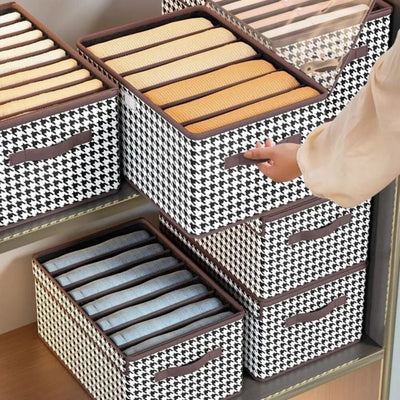 LISSODA™ Organizzatore di jeans pieghevole per armadio