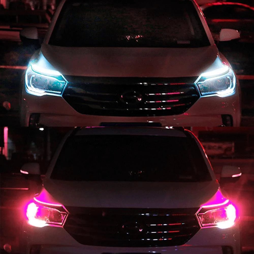 Segnale luminoso per auto di tipo a flusso di LED
