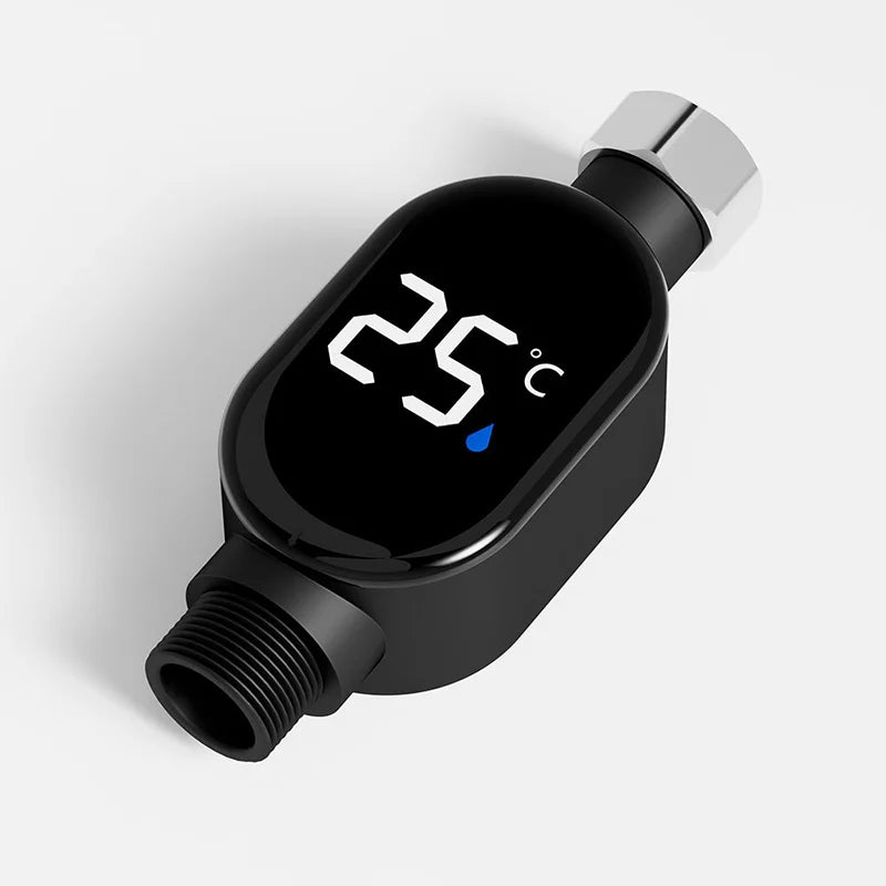 LOMONI™ Termometro impermeabile per doccia con display LED in gradi Celsius