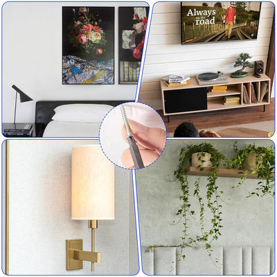 60 pezzi di tasselli metallici con viti