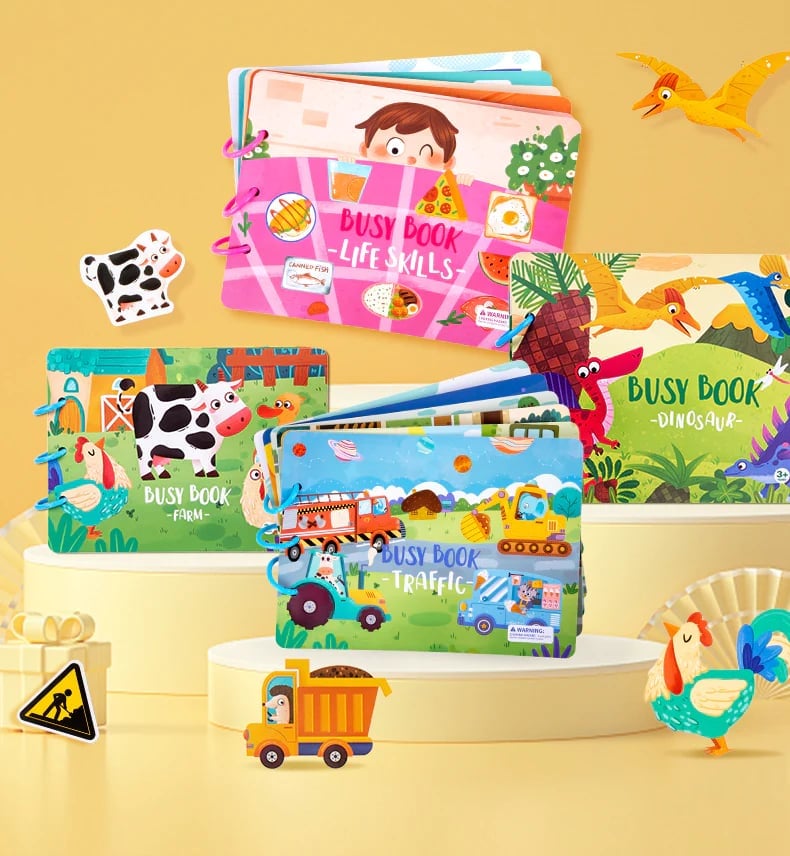NOUIL™ Libro sensoriale per bambini ✨