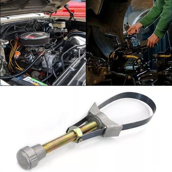 LOMONI™ Chiave a nastro regolabile per filtro olio auto
