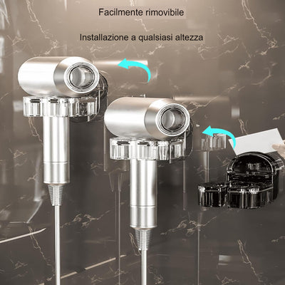 NOUIL™ Supporto per asciugacapelli a ventosa