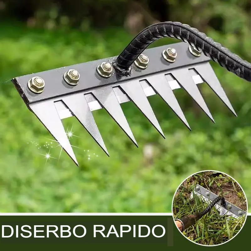 LOMONI™ Rastrello da diserbo in ferro aggiornato