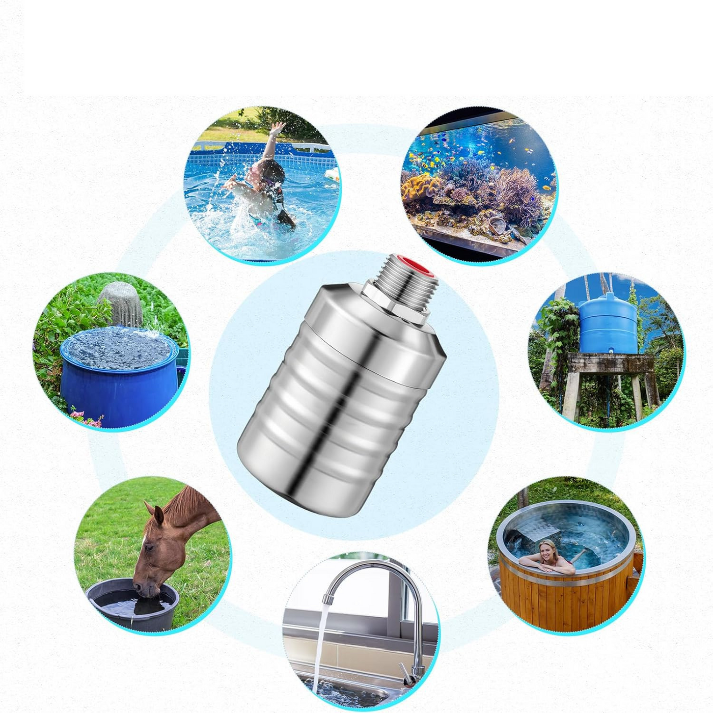 LOMONI™ Valvola a galleggiante per il controllo automatico del livello dell'acqua