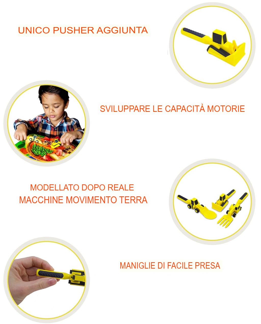 Strumento da pranzo per bambini in modo creativo