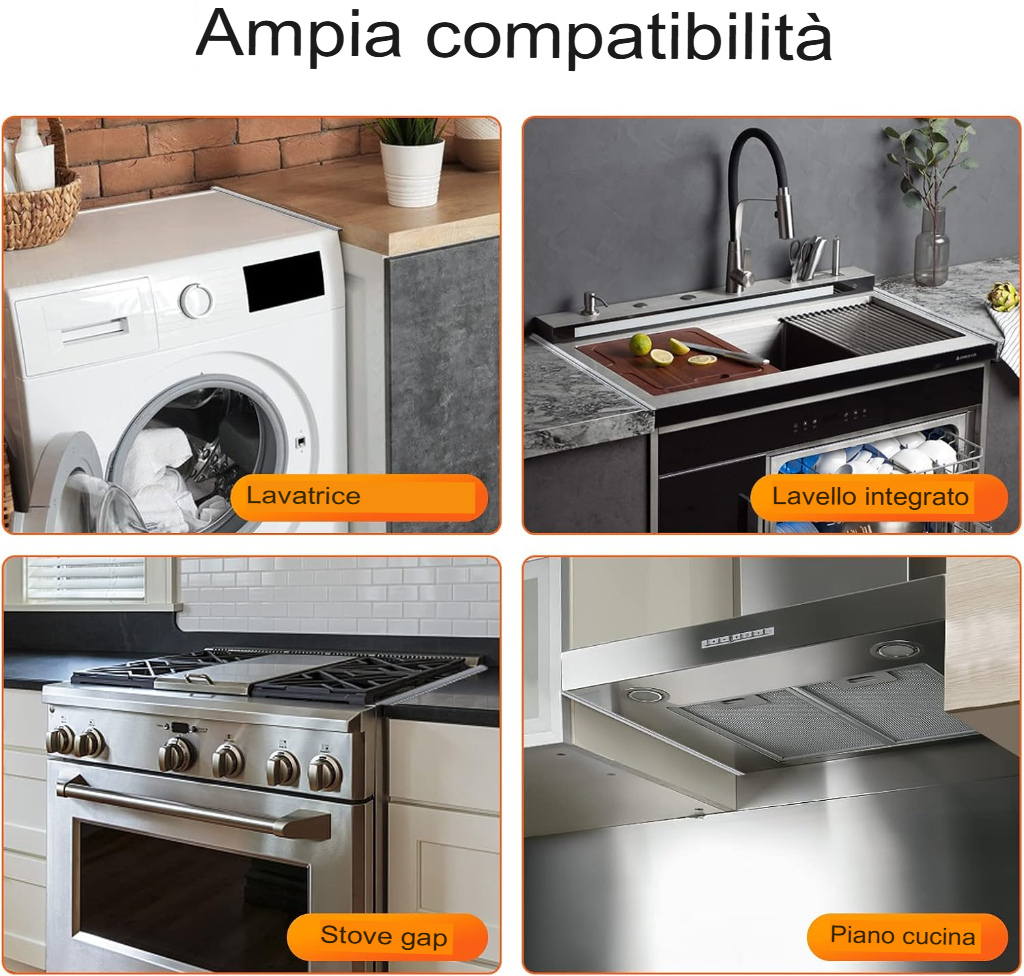 LOMONI™ Coprifughe retrattili per stufe in acciaio inossidabile (2 PEZZI)