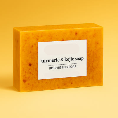 Sapone schiarente alla curcuma