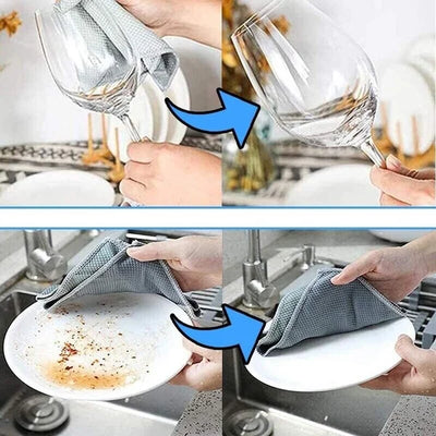 Salviette detergenti miracolose senza striature - riutilizzabili