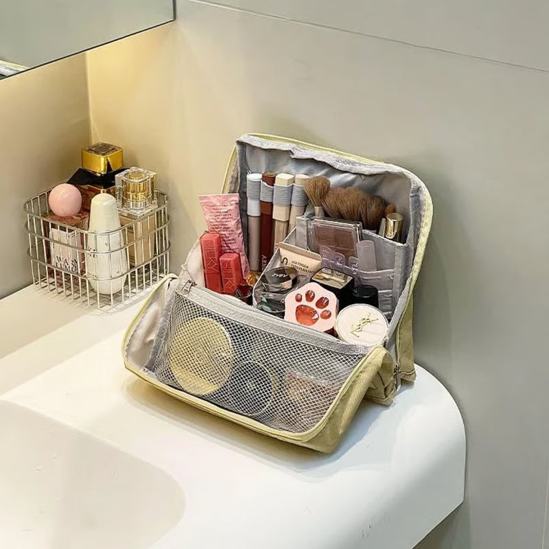 Borsa trucco da appoggio – Portatile, grande capacità