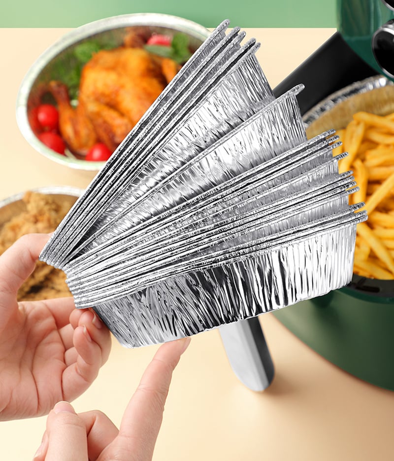 NOUIL™ Rivestimenti riutilizzabili per friggitrici ad aria in foglio di alluminio