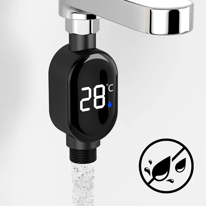 LOMONI™ Termometro impermeabile per doccia con display LED in gradi Celsius