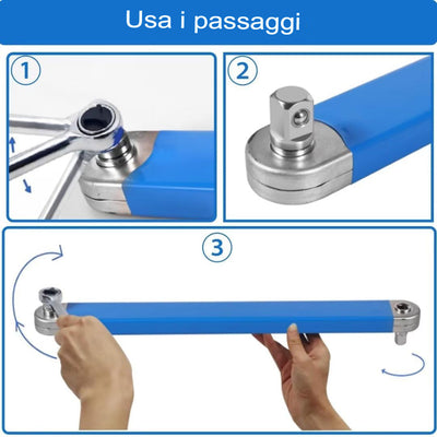 Chiave di prolunga offset