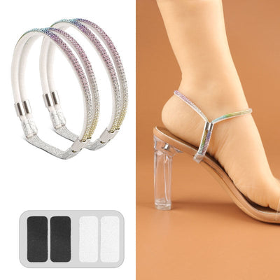 LISSODA™️ Cinghie elastiche per scarpe con tacchi alti (4PEZZI)