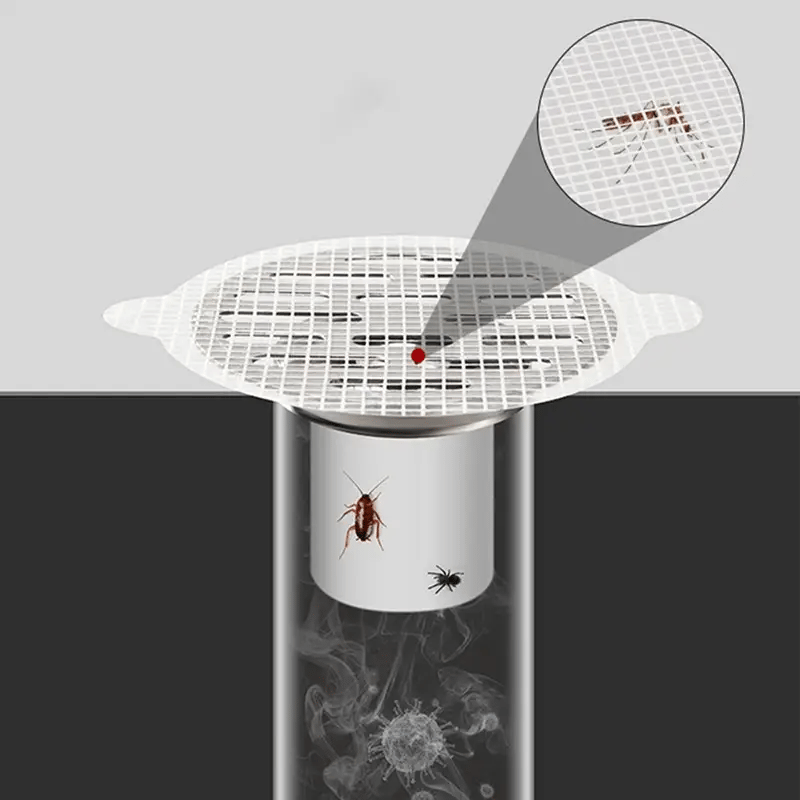 NOUIL™ Adesivo per rete cattura capelli per scarico doccia