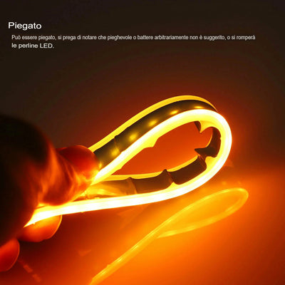 Segnale luminoso per auto di tipo a flusso di LED