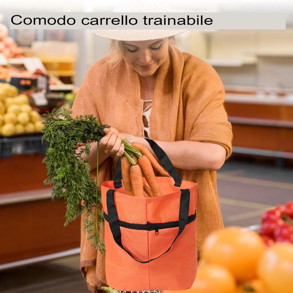 LISSODA™ Borsa della spesa pieghevole ecologica