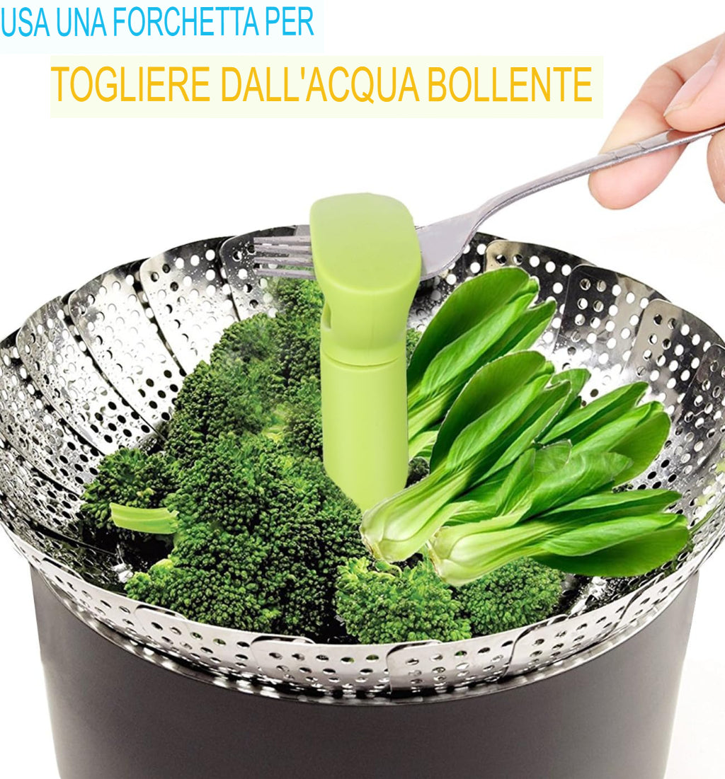 Cestello per verdure in acciaio inox