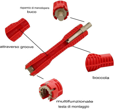 LOMONI™ Chiave per lavello multifunzione