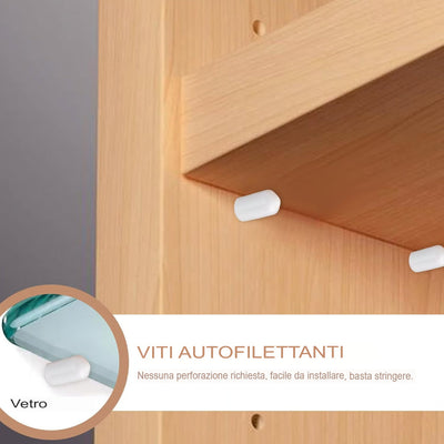 Viti autofilettanti Supporto per mobile in laminato