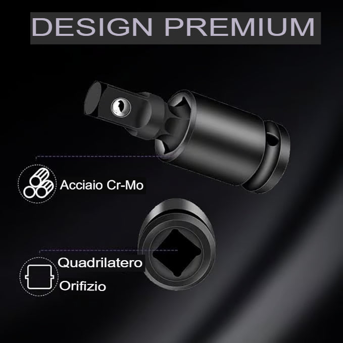 LOMONI™ Set di bussole girevoli ad impatto Ultimate