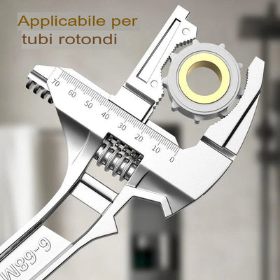 LOMONI™ Chiave per lavello reversibile con apertura ganasce da 6-68 mm