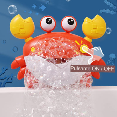 LOMONI™ Giocattoli da bagno Granchio Macchina per bolle