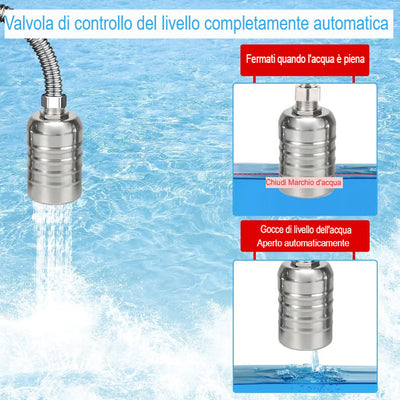 LOMONI™ Valvola a galleggiante per il controllo automatico del livello dell'acqua