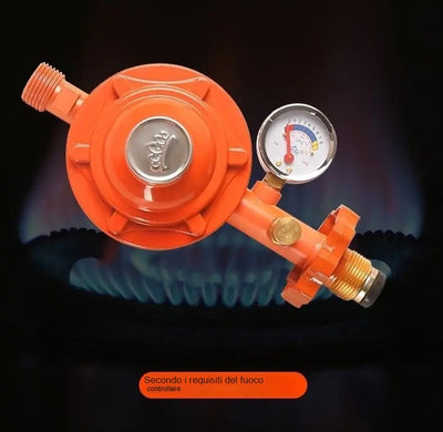Regolatore di pressione per serbatoio di gas GPL antideflagrante