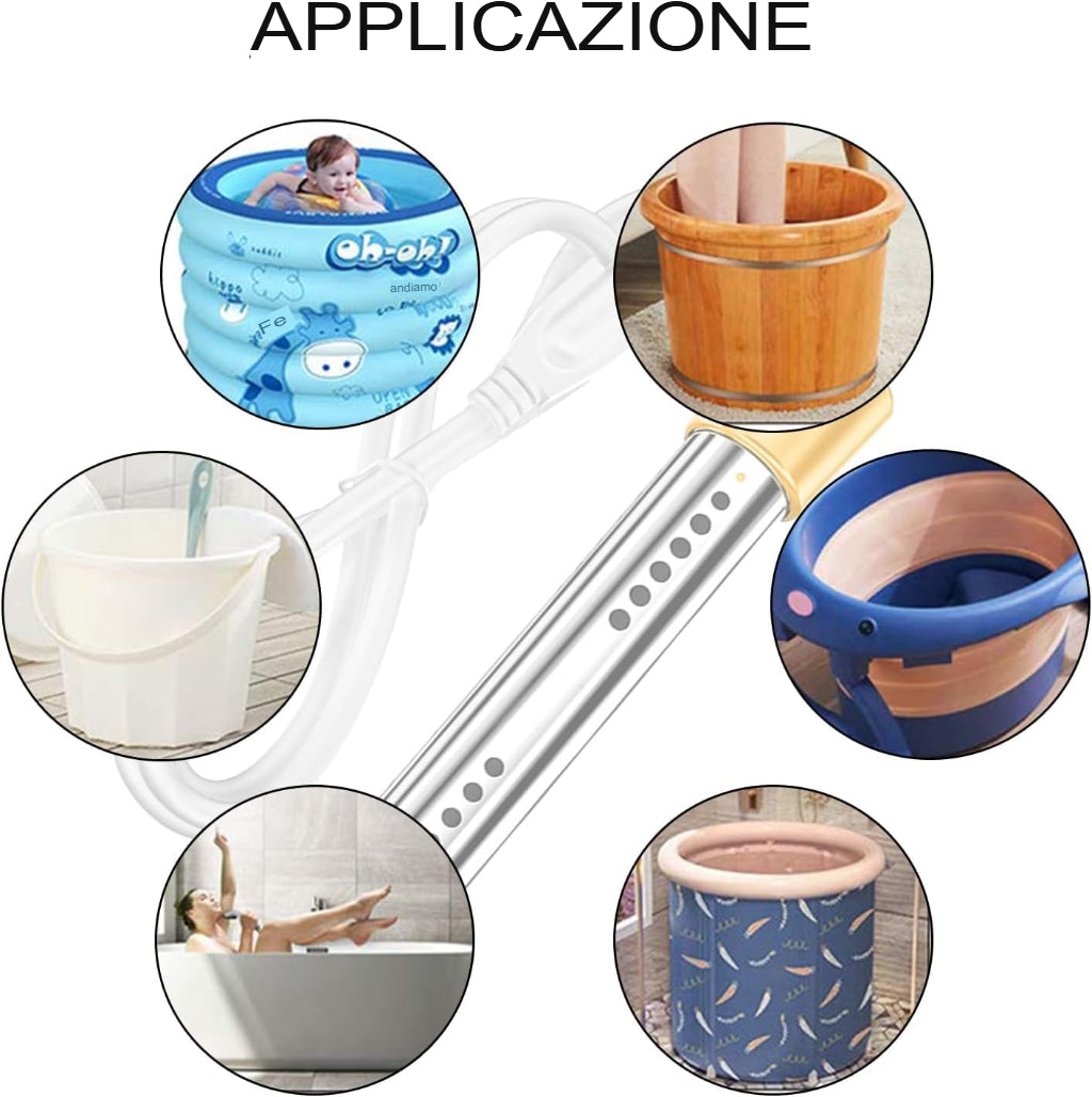 LOMONI™ Resistenza elettrica in acciaio inossidabile per riscaldamento acqua