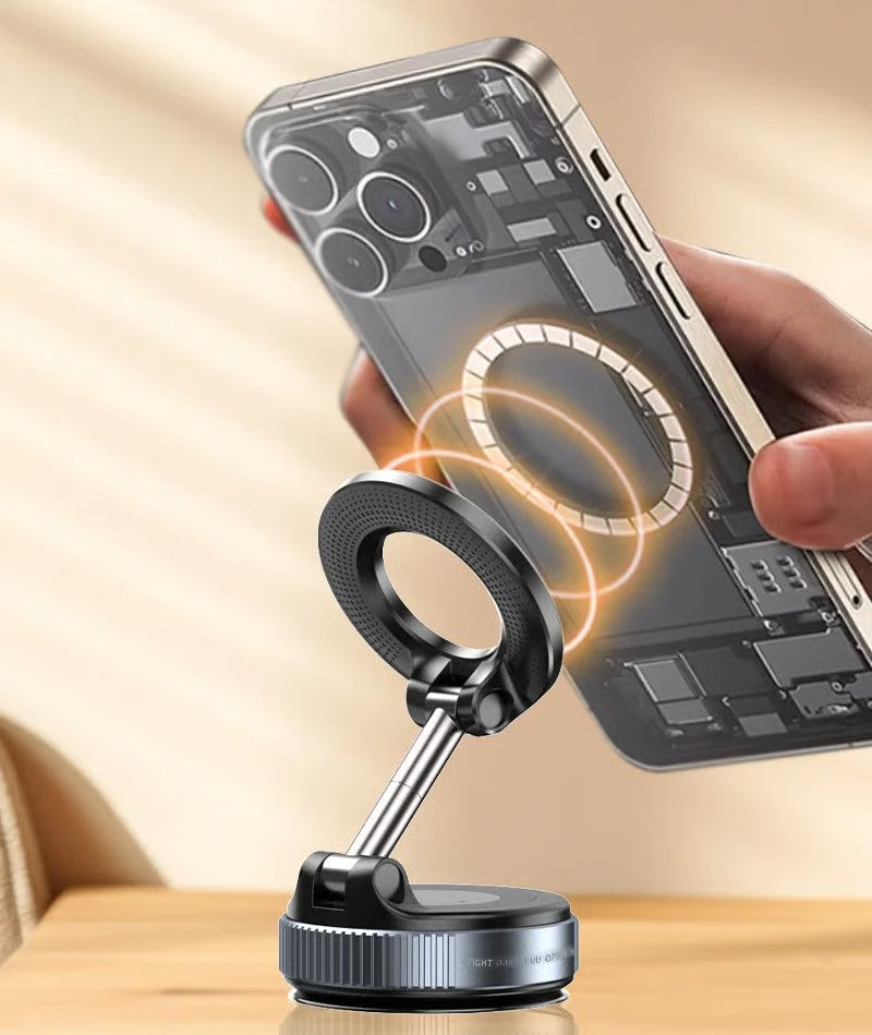 2025 : Il nuovissimo supporto magnetico a ventosa per telefono, regolabile a 360°