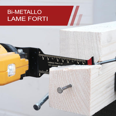 LOMONI™ Lame per utensili oscillanti con bordo curvo (20 PEZZI)