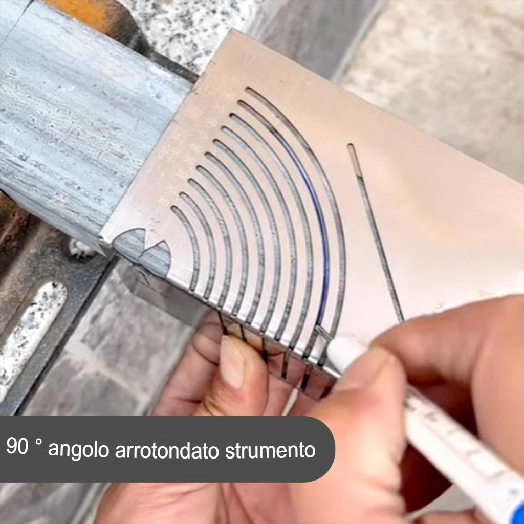 LOMONI™ Strumento di marcatura ad angolo e ad arco