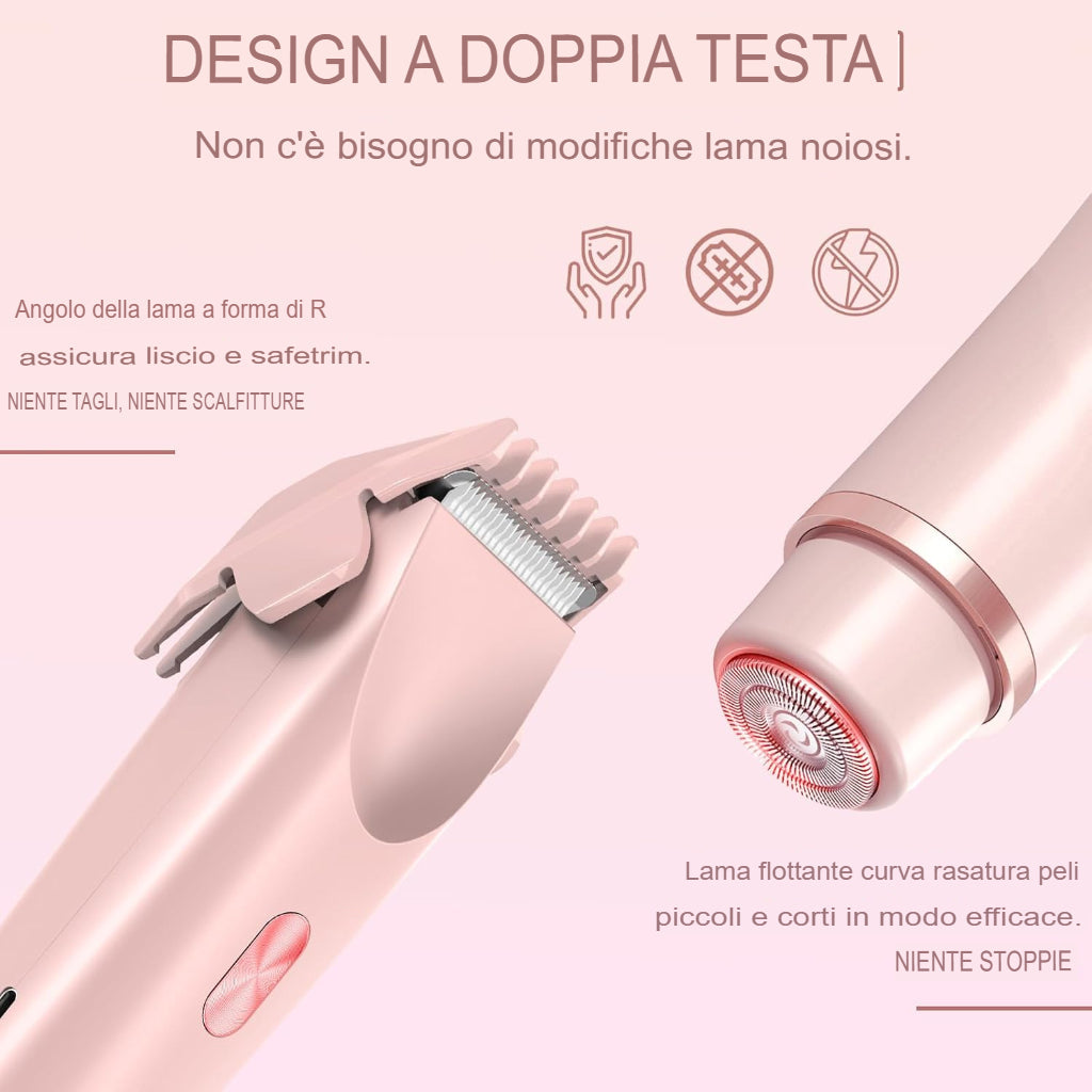 LOMONI™ Rasoio elettrico Comfort 2 in 1 per signora