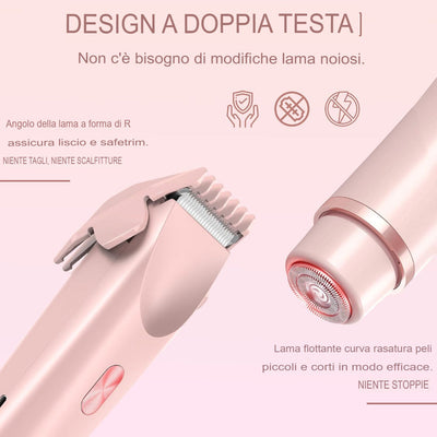 LOMONI™ Rasoio elettrico Comfort 2 in 1 per signora