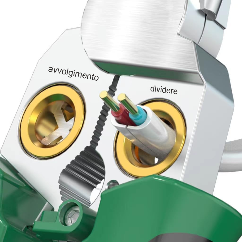 LOMONI™ Pinze spelafili multifunzione 8 in 1
