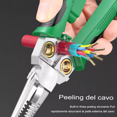 LOMONI™ Pinze spelafili multifunzione 8 in 1