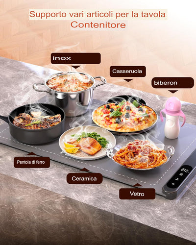 LOMONI™ Piastra pieghevole per pasti accoglienti