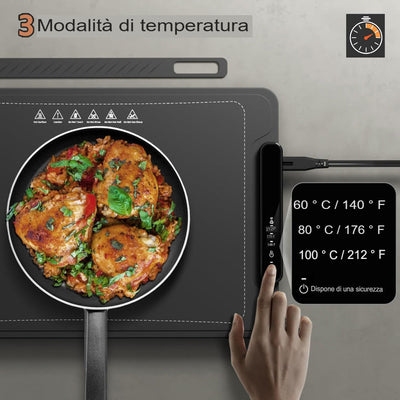 LOMONI™ Piastra pieghevole per pasti accoglienti