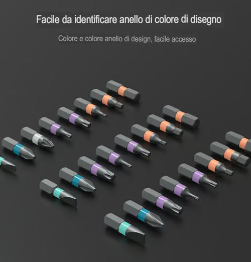 Set di cacciaviti magnetici 24 in 1